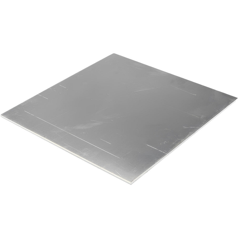 Value Collection XALFLR079441X1 Aluminum Sheet 12" Long, 12" Wide, 1/8" Thick, Alloy 5052-H32