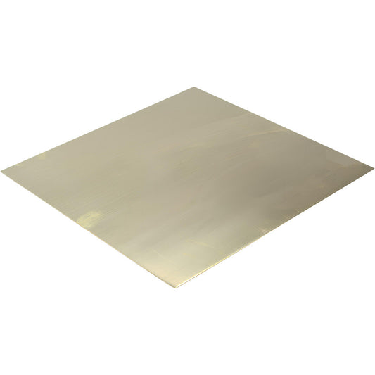 Value Collection CUFLR024511X1 0.02 Inch Thick x 12 Inch Wide x 12 Inch Long, Brass Sheet