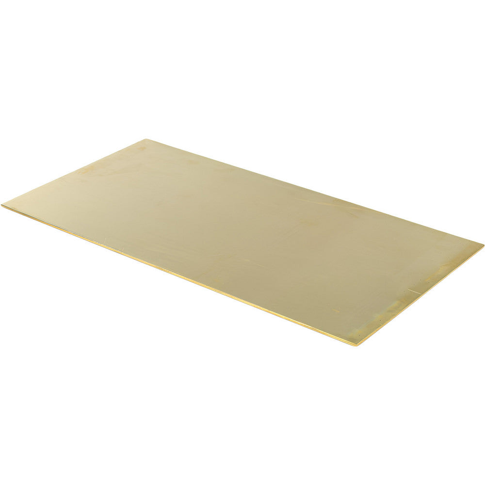 Value Collection CUFLR024691X2 1/8 Inch Thick x 12 Inch Wide x 24 Inch Long, Brass Sheet