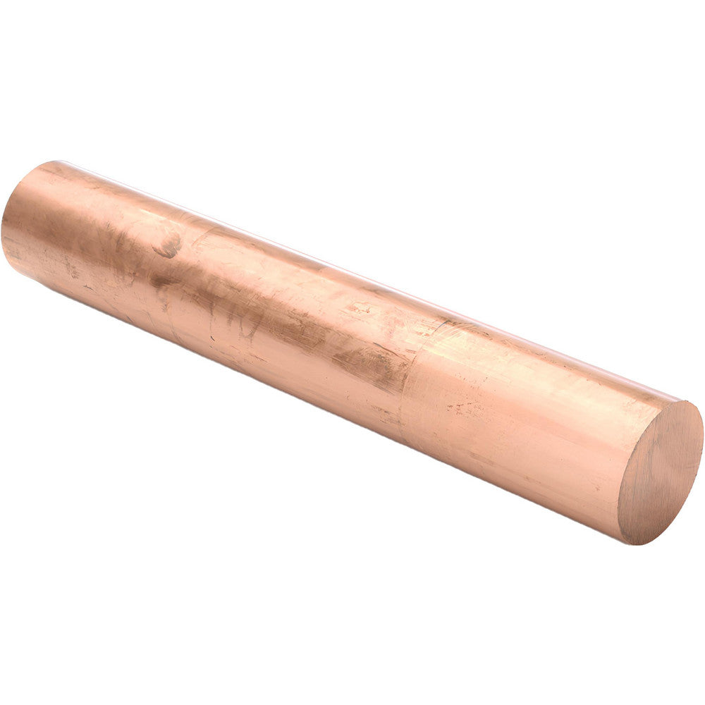 Value Collection CURD0126612 2 Inch Diameter x 12 Inch Long, Copper Round Rod