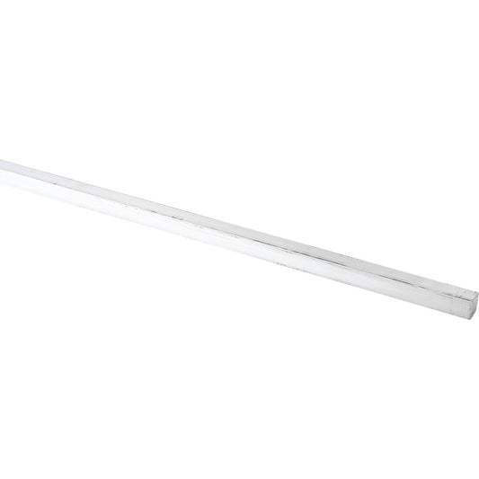 Value Collection ALSQ00116 1/2 Inch Square x 72 Inch Long, Aluminum Square Bar