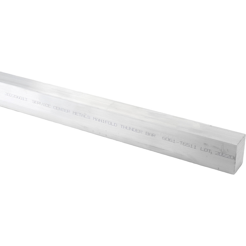 Value Collection ALREC00415 72 Inch Long x 2 Inch Wide x 1-1/2 Inch Thick, Alloy 6061, Aluminum Rectangular Bar