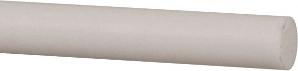 Professional Plastics RTFE.250X72.000M Plastic Rod Polytetrafluroethylene, 6' Long, 1/4" Dia