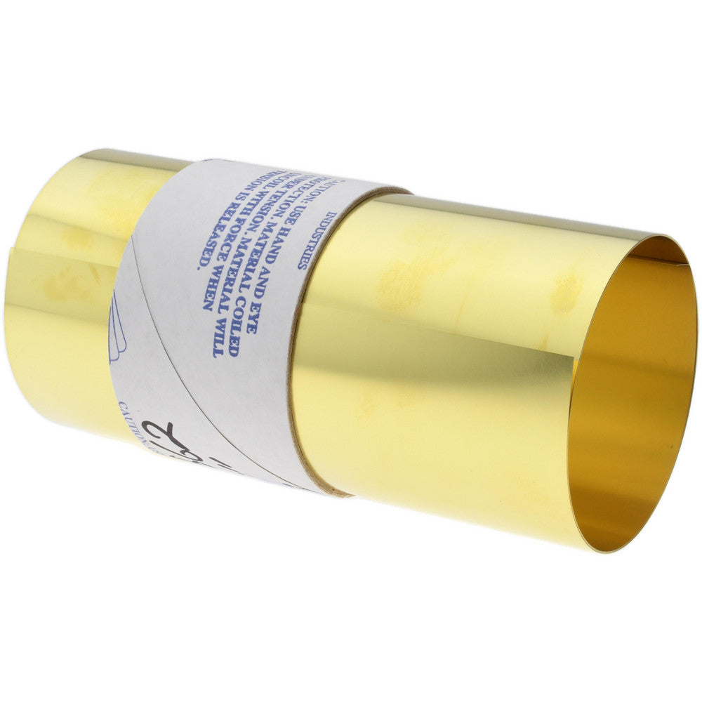Trinity Brand Industries M-BBN60-3 Shim Stock 0.003'' Thick, 60'' Long, 6" Wide, 260 Alloy Brass