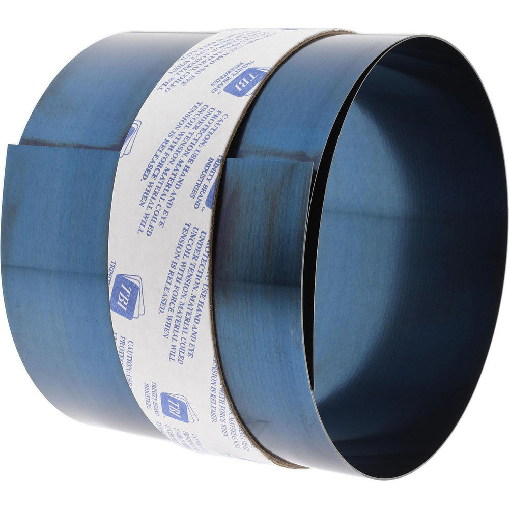 Trinity Brand Industries M-6BLT50-20 Shim Stock 0.02'' Thick, 50'' Long, 6" Wide, 1095 High Carbon,Blue Tempered Spring Steel