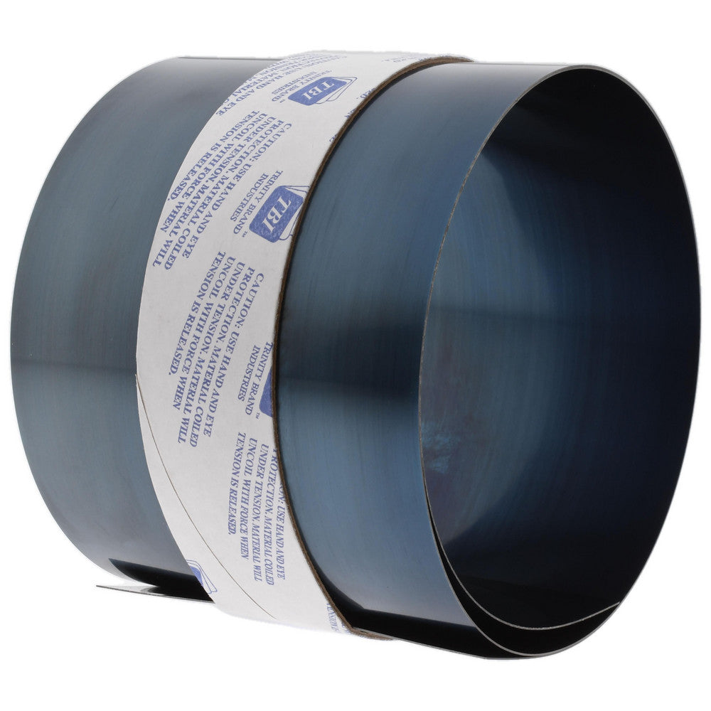 Trinity Brand Industries M-6BLT50-25 Shim Stock 0.025'' Thick, 50'' Long, 6" Wide, 1095 High Carbon,Blue Tempered Spring Steel
