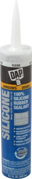 DAP 7079808641 Joint Sealant 10.1 oz Tube, Clear, RTV Silicone