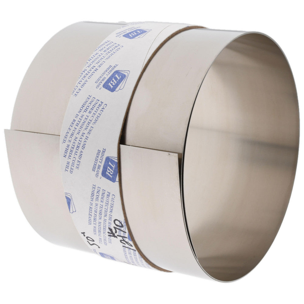 Trinity Brand Industries M-SN-25 Shim Stock 0.025'' Thick, 50'' Long, 6" Wide, 302 Stainless Steel