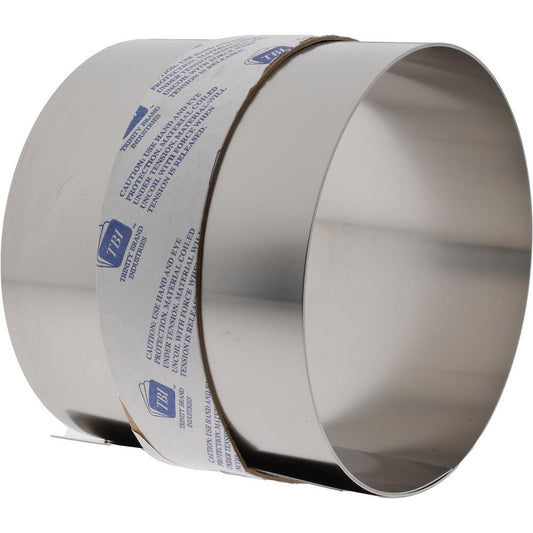 Trinity Brand Industries M-SN-31 Shim Stock 0.031'' Thick, 50'' Long, 6" Wide, 302 Stainless Steel