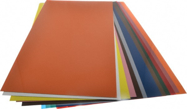 Maudlin Products PL10-ASSRT 14 Piece, 0.0005 to 0.03 Inch Thickness, Plastic Shim Stock Sheet Assortment