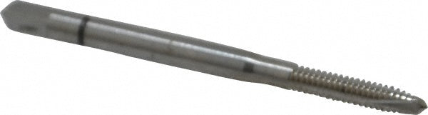Balax 30023-000 Spiral Point Tap #4-40 UNC, 3 Flutes, Plug Chamfer, Powdered Metal HSS, Bright/Uncoated Coated