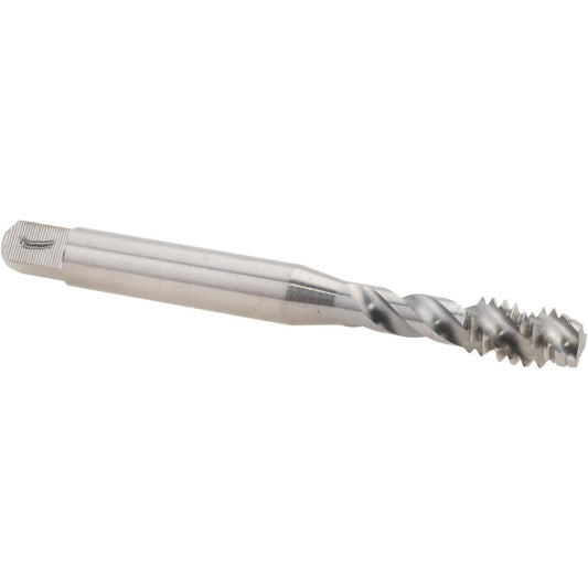 Balax 40083-010 Spiral Flute Tap 1/4-20, UNC, 3 Flute, Modified Bottoming Chamfer, 3B Class of Fit, Powdered Metal, Bright/Uncoated Finish