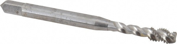 Balax 40074-010 Spiral Flute Tap #10-32, UNF, 3 Flute, Modified Bottoming Chamfer, Powdered Metal, Bright/Uncoated Finish