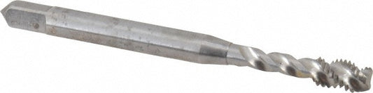 Balax 40074-010 Spiral Flute Tap #10-32, UNF, 3 Flute, Modified Bottoming Chamfer, Powdered Metal, Bright/Uncoated Finish