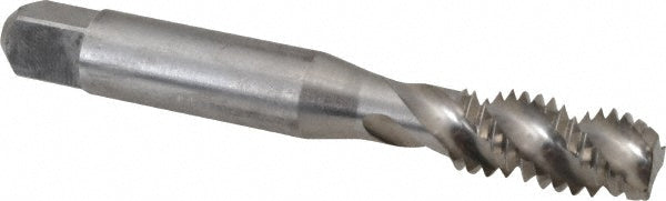 Balax 40127-010 Spiral Flute Tap 3/8-16, UNC, 3 Flute, Modified Bottoming Chamfer, Powdered Metal, Bright/Uncoated Finish