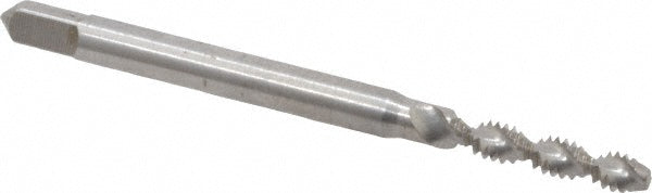 Balax 40026-010 Spiral Flute Tap #4-40, UNC, 2 Flute, Modified Bottoming Chamfer, Powdered Metal, Bright/Uncoated Finish