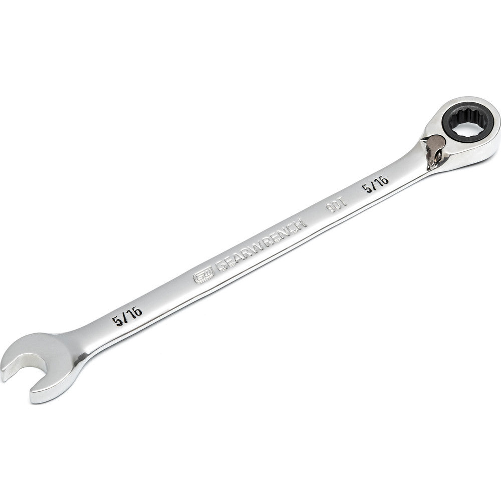 GEARWRENCH 86641 Combination Wrench 5/16" Head Size, 15 deg Offset