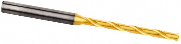 Kennametal 4149609 Taper Length Drill Bit Series B053A-CPG, #21, 140 &deg Point, Solid Carbide