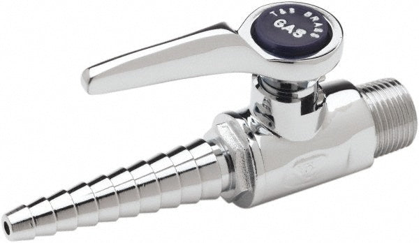 T&S Brass BL-4000-01 3/8" Pipe, Ball Head Hose Gas Cock