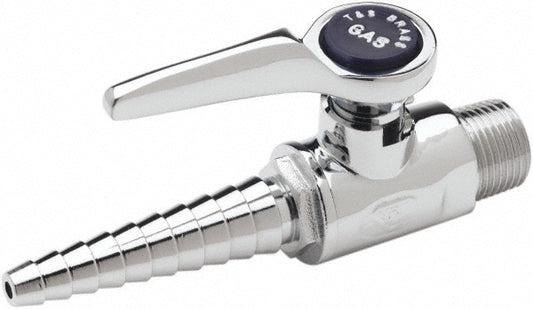 T&S Brass BL-4000-01 3/8" Pipe, Ball Head Hose Gas Cock