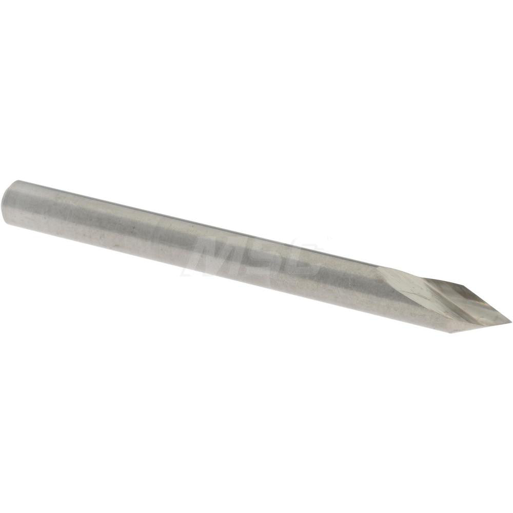 M.A. Ford 60012507 Countersink 1/8" Head Dia, 45.00 deg Included Angle, 1 Flute, Solid Carbide, Right Hand Cut