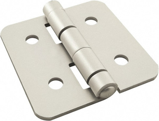 80/20 Inc. 40-2085 Aluminum Door Hinge 3" Wide, 4 Mounting Holes