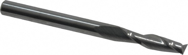 Kyocera SGS Precision Tools 30315 Square End Mill 1/8" Dia, 1/2" LOC, 2 Flute, Solid Carbide