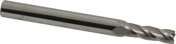 Kyocera SGS Precision Tools 30125 Square End Mill 13/64" Dia, 5/8" LOC, 4 Flute, Solid Carbide
