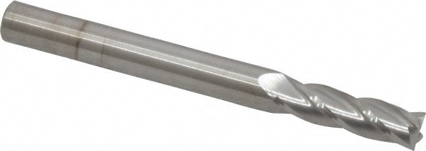 Kyocera SGS Precision Tools 30129 Square End Mill 15/64" Dia, 3/4" LOC, 4 Flute, Solid Carbide
