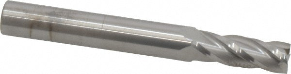 Kyocera SGS Precision Tools 30135 Square End Mill 9/32" Dia, 3/4" LOC, 4 Flute, Solid Carbide