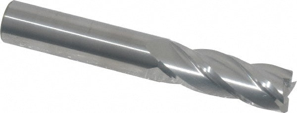 Kyocera SGS Precision Tools 30147 Square End Mill 3/8" Dia, 1" LOC, 4 Flute, Solid Carbide