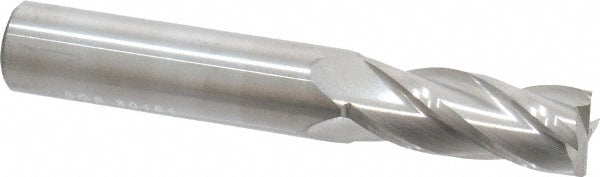 Kyocera SGS Precision Tools 30151 Square End Mill 13/32" Dia, 1" LOC, 4 Flute, Solid Carbide