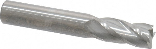 Kyocera SGS Precision Tools 30155 Square End Mill 7/16" Dia, 1" LOC, 4 Flute, Solid Carbide