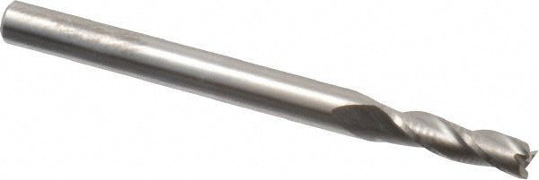 Kyocera SGS Precision Tools 30513 Square End Mill 7/64" Dia, 3/8" LOC, 3 Flute, Solid Carbide