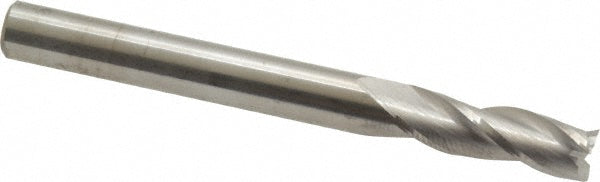 Kyocera SGS Precision Tools 30531 Square End Mill 1/4" Dia, 3/4" LOC, 3 Flute, Solid Carbide