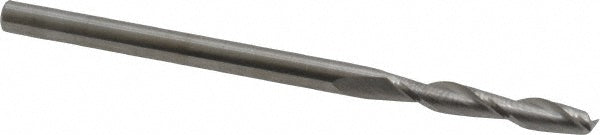 Kyocera SGS Precision Tools 33341 Square End Mill 1/8" Dia, 3/4" LOC, 2 Flute, Solid Carbide