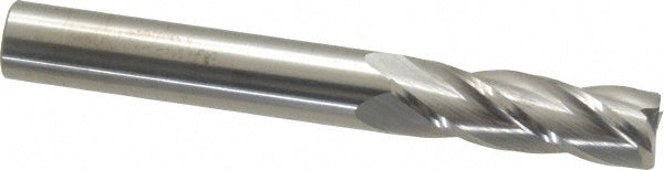 Kyocera SGS Precision Tools 33107 Square End Mill 3/8" Dia, 1-1/8" LOC, 4 Flute, Solid Carbide