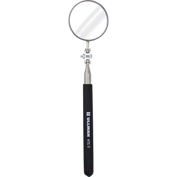 Ullman Devices HTC-2 Telescoping Inspection Mirror Round, Glass Mirror, Vinyl Handle