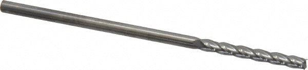 Kyocera SGS Precision Tools 33143 Square End Mill 1/8" Dia, 1" LOC, 4 Flute, Solid Carbide