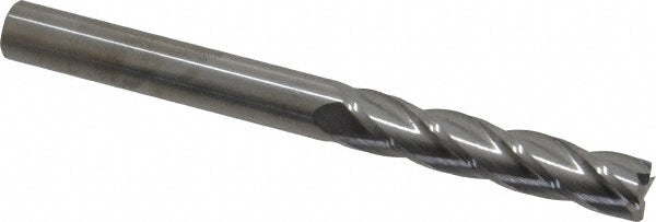 Kyocera SGS Precision Tools 33127 Square End Mill 3/8" Dia, 1-3/4" LOC, 4 Flute, Solid Carbide