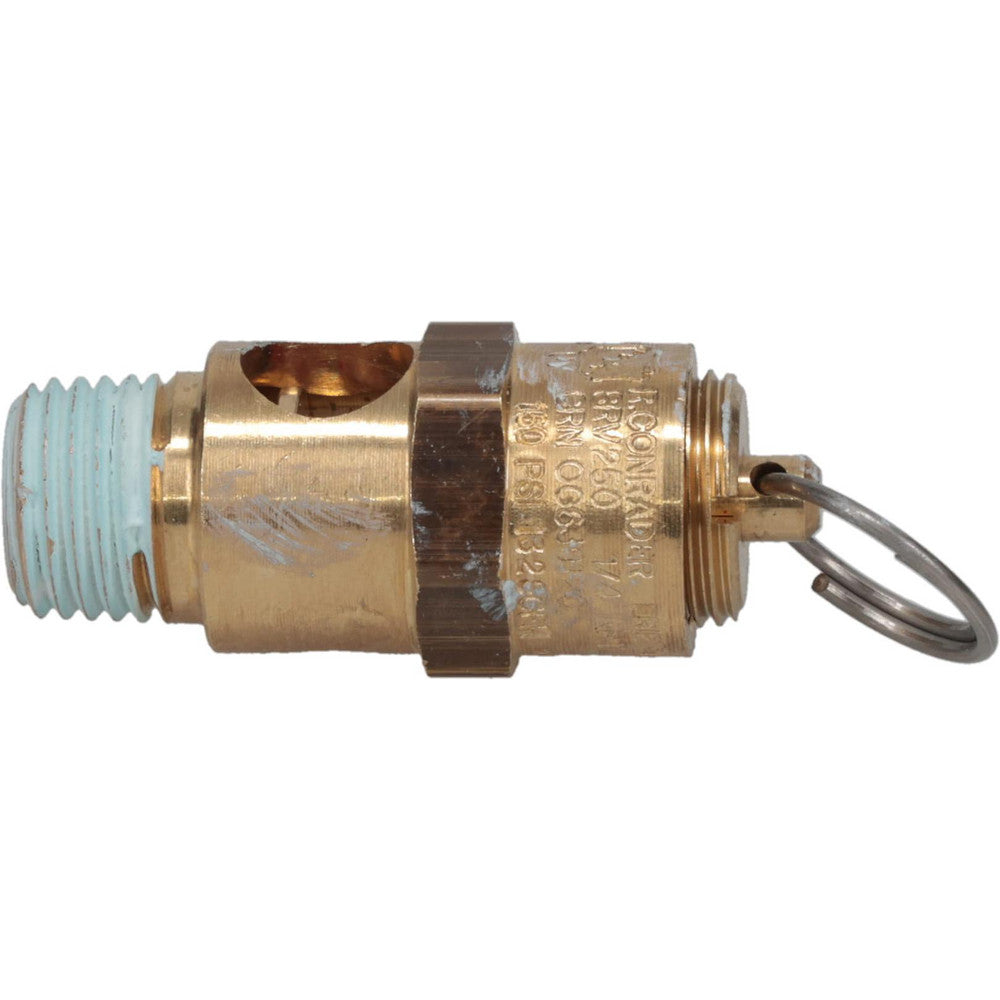 Conrader SRV25-150 ASME Safety Relief Valve 1/4" Inlet, 136 CFM, 150 Max psi