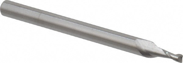 Kyocera SGS Precision Tools 31701 Square End Mill 1/16" Dia, 1/8" LOC, 2 Flute, Solid Carbide