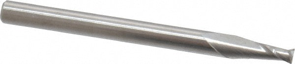 Kyocera SGS Precision Tools 31703 Square End Mill 3/32" Dia, 3/16" LOC, 2 Flute, Solid Carbide