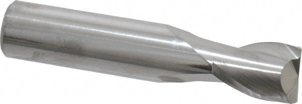 Kyocera SGS Precision Tools 31721 Square End Mill 1/2" Dia, 5/8" LOC, 2 Flute, Solid Carbide