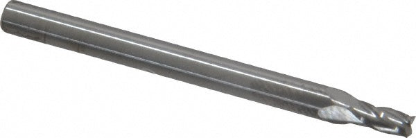 Kyocera SGS Precision Tools 31603 Square End Mill 3/32" Dia, 3/16" LOC, 4 Flute, Solid Carbide
