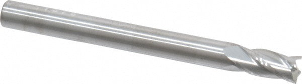 Kyocera SGS Precision Tools 31609 Square End Mill 3/16" Dia, 3/8" LOC, 4 Flute, Solid Carbide