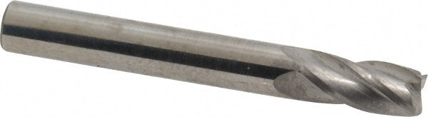 Kyocera SGS Precision Tools 31613 Square End Mill 1/4" Dia, 1/2" LOC, 4 Flute, Solid Carbide