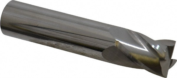 Kyocera SGS Precision Tools 31623 Square End Mill 5/8" Dia, 3/4" LOC, 4 Flute, Solid Carbide