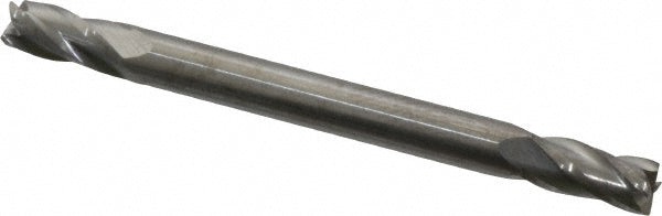 Kyocera SGS Precision Tools 31413 Square End Mill 1/8" Dia, 1/4" LOC, 4 Flute, Solid Carbide