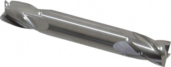 Kyocera SGS Precision Tools 31435 Square End Mill 3/8" Dia, 9/16" LOC, 4 Flute, Solid Carbide